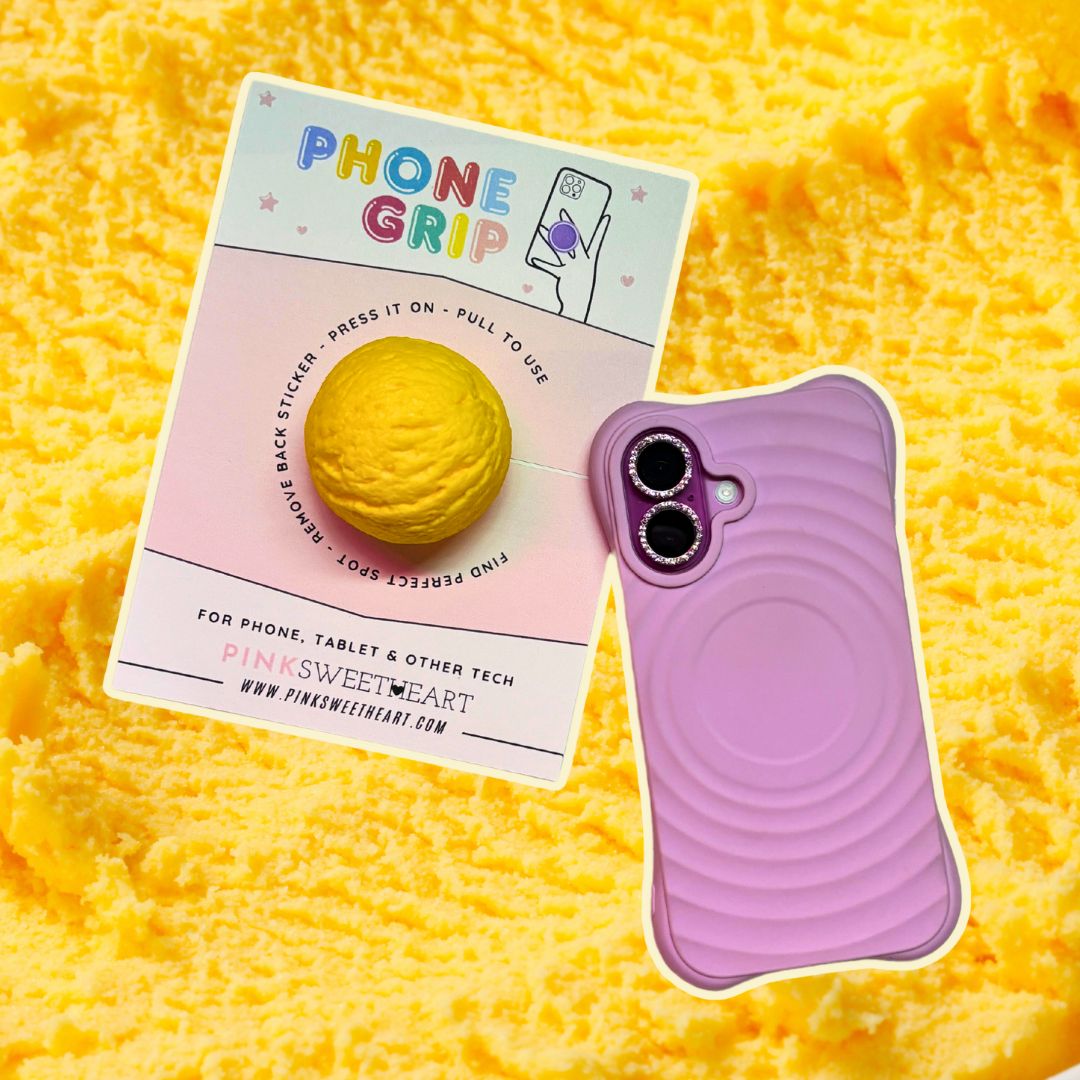 Ice Cream Scoop 3D Phone Grip