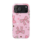 Pretty Pink Bows Phone Case (Apple & Android) - Pink Sweetheart
