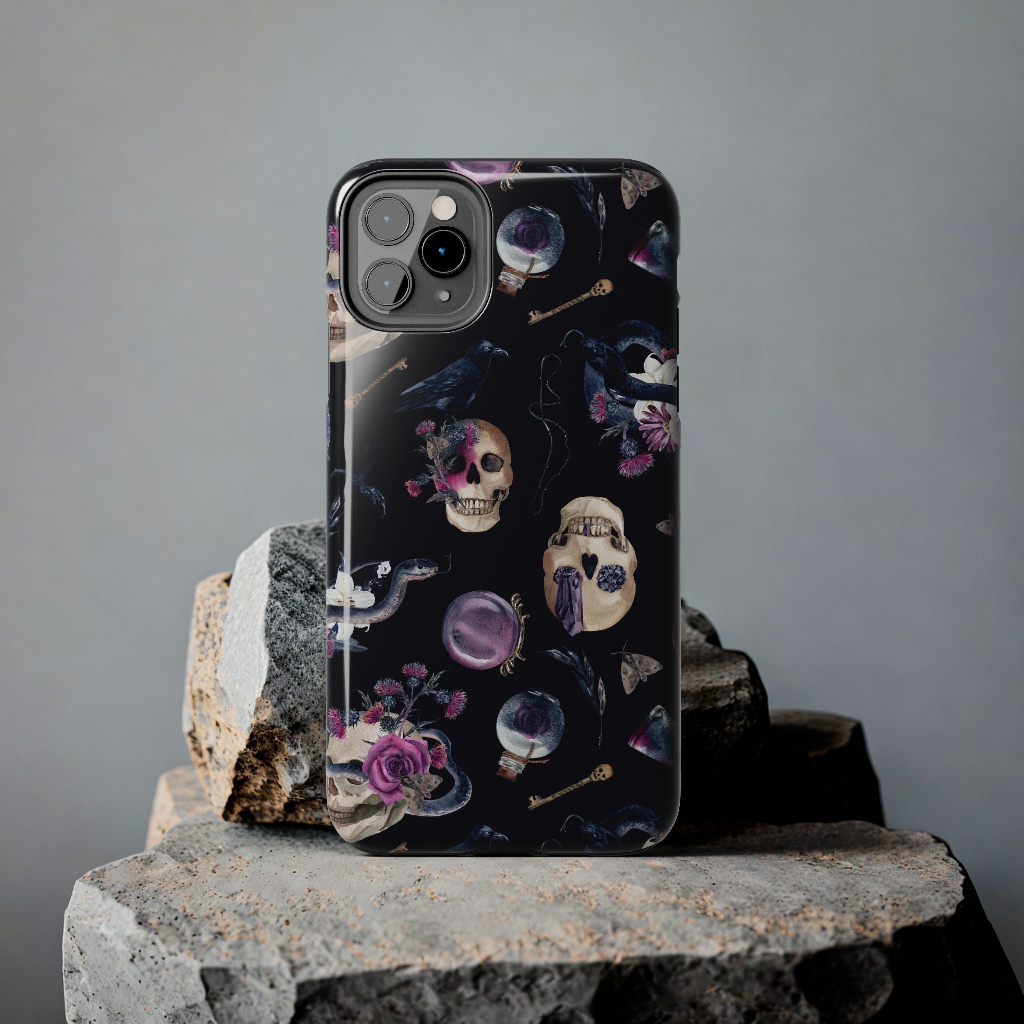 Gothic Witch Spells Phone Case (Apple & Android)