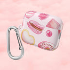 Pink Macaron Sweets Airpod Case
