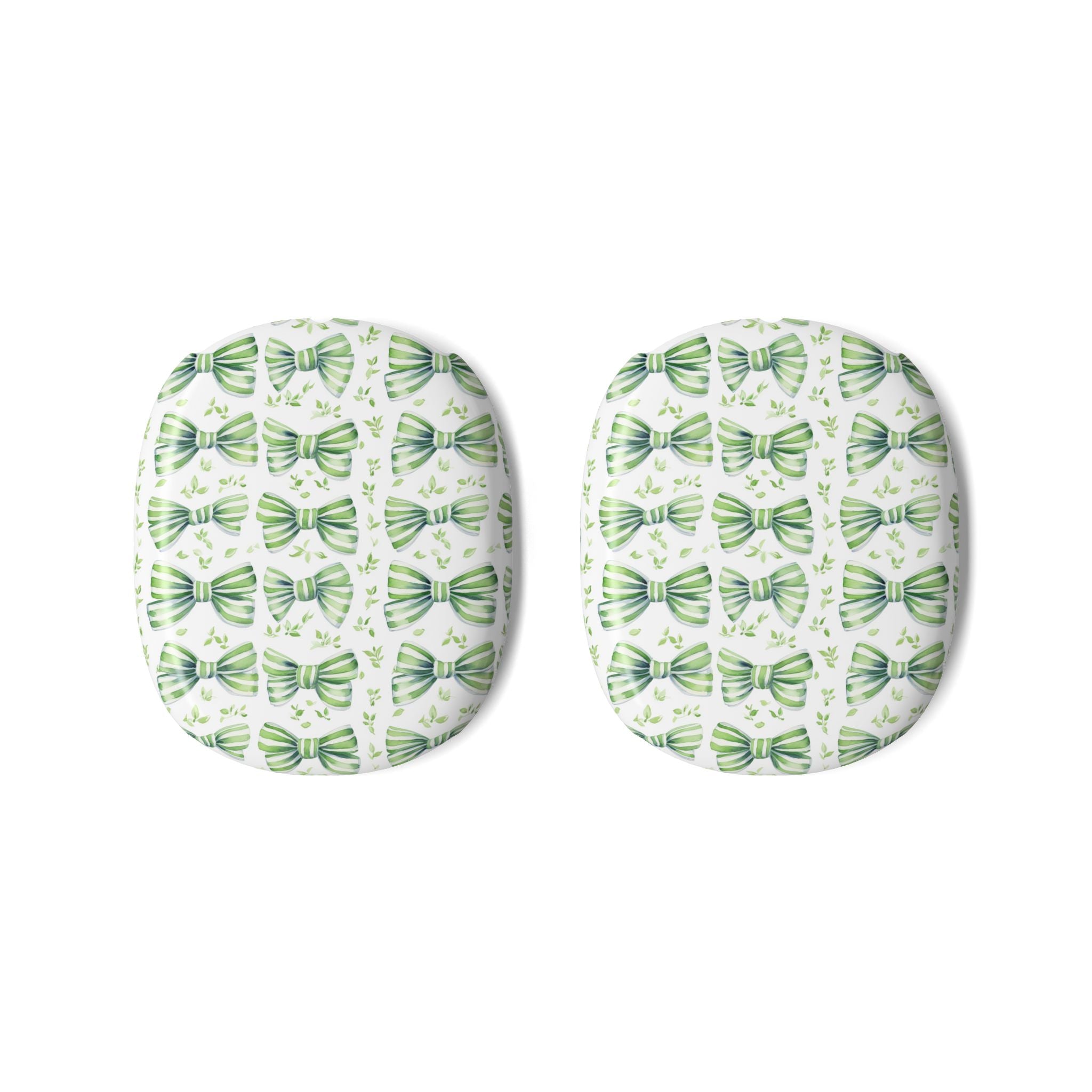 Stylish Green Bows AirPods Max Shell Case