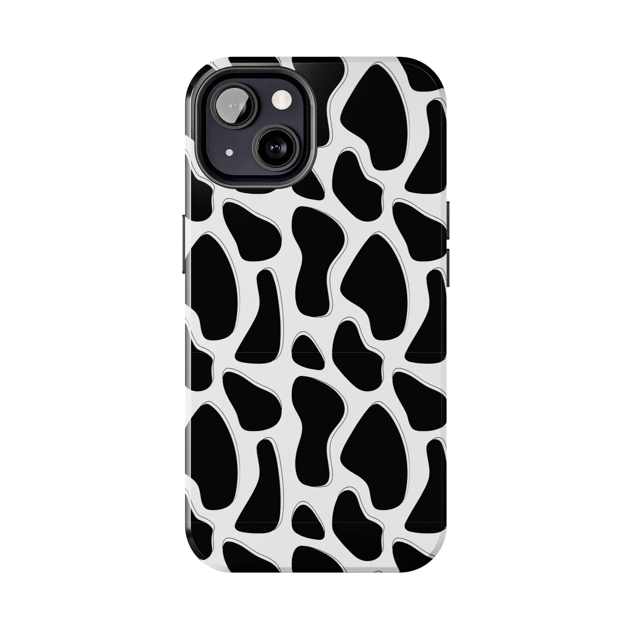 Spotted Animal Print Phone Case (Apple & Android) - Pink Sweetheart