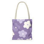 Pretty Purple Flowers Tote Bag