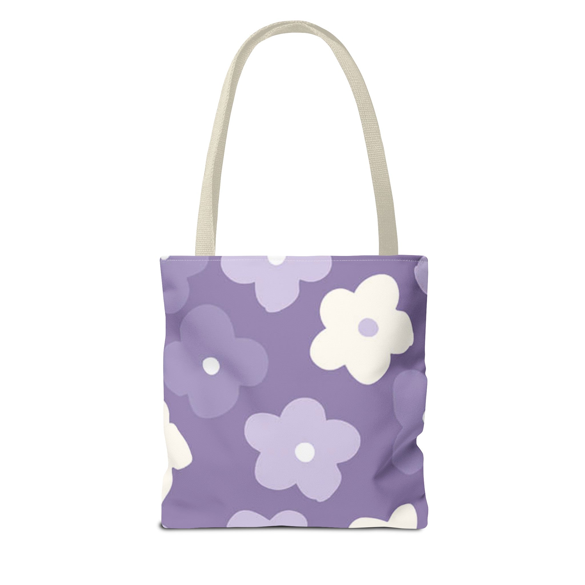 Pretty Purple Flowers Tote Bag