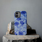 Blue Floral Pattern Phone Case (Apple & Android)