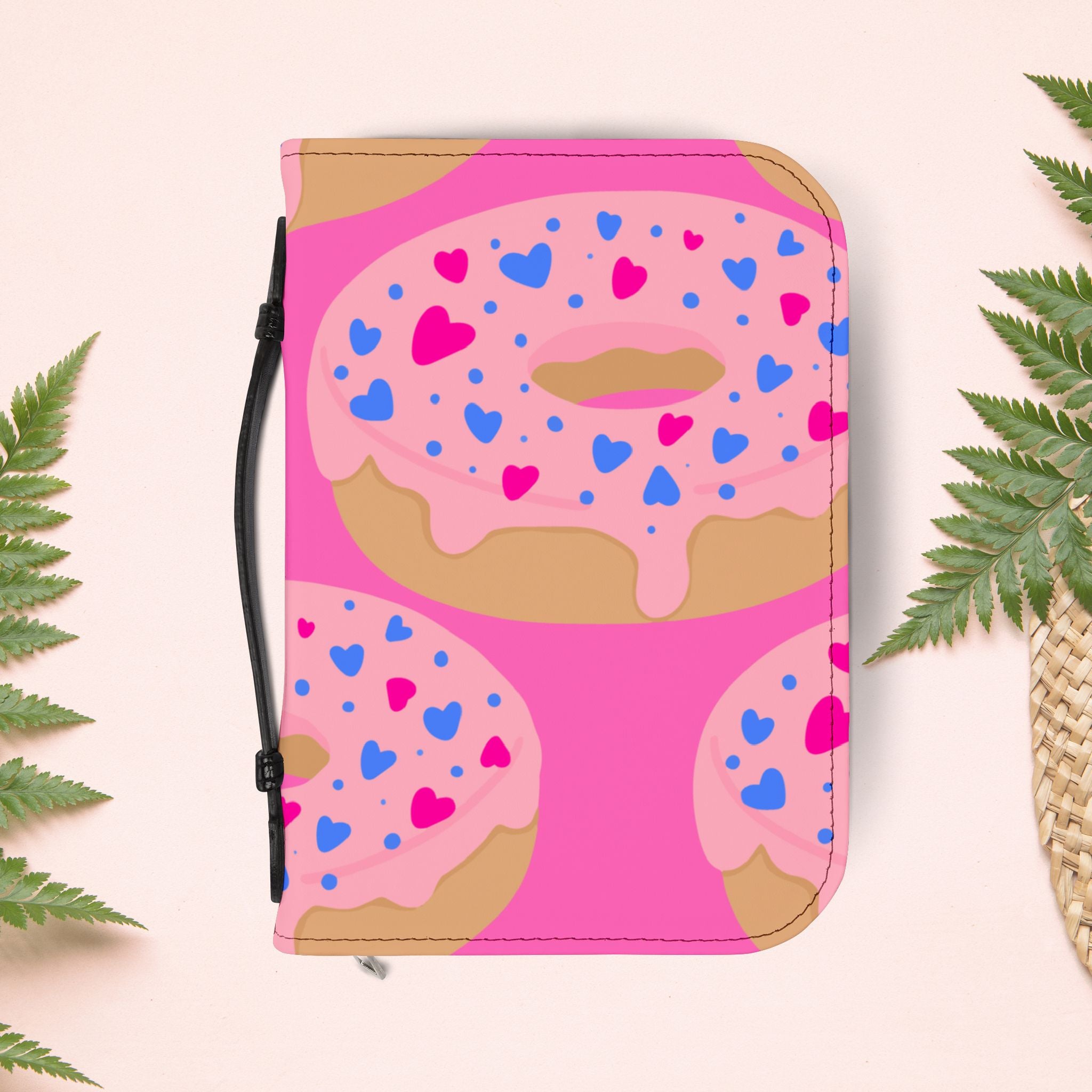 Cute Glazed Donut Book Cover
