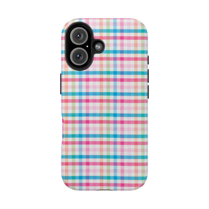 Checked Pattern Phone Case