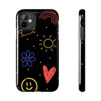 Draw Scribble Doodle Phone Case (Apple & Android)