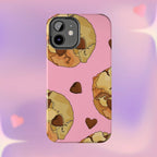 Chocolate Chip Cookies Phone Case (Apple & Android) - Pink Sweetheart