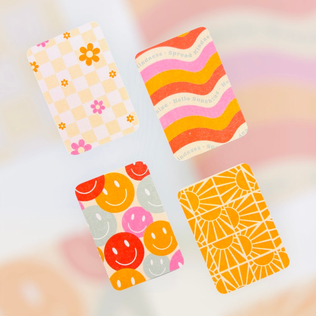 Decorative Wallet Cards 4pcs