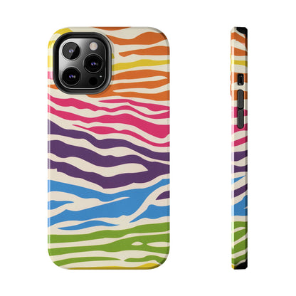 Rainbow Zebra Phone Case