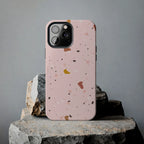 Pink Terrazzo Phone Case (Apple & Android) - Pink Sweetheart