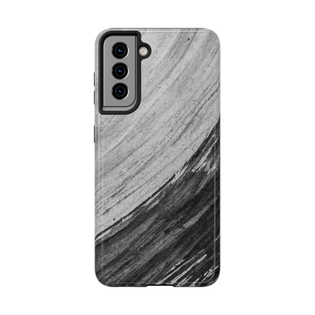 Black & Gray Phone Case (Apple & Android)