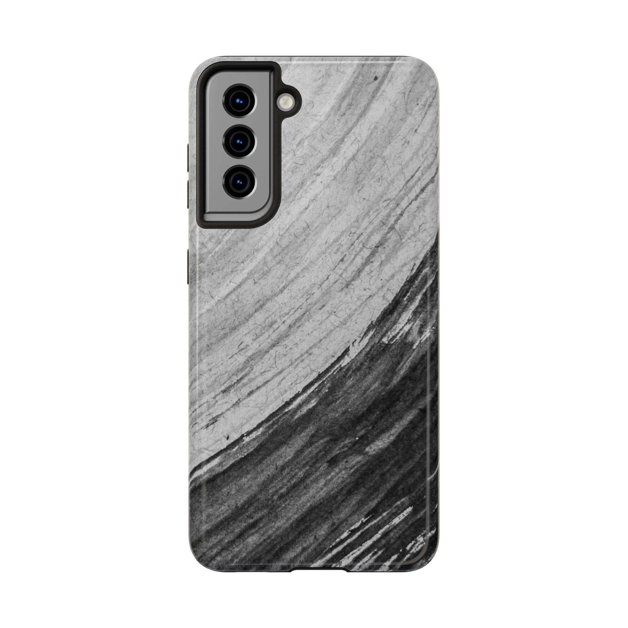 Black & Gray Phone Case (Apple & Android)