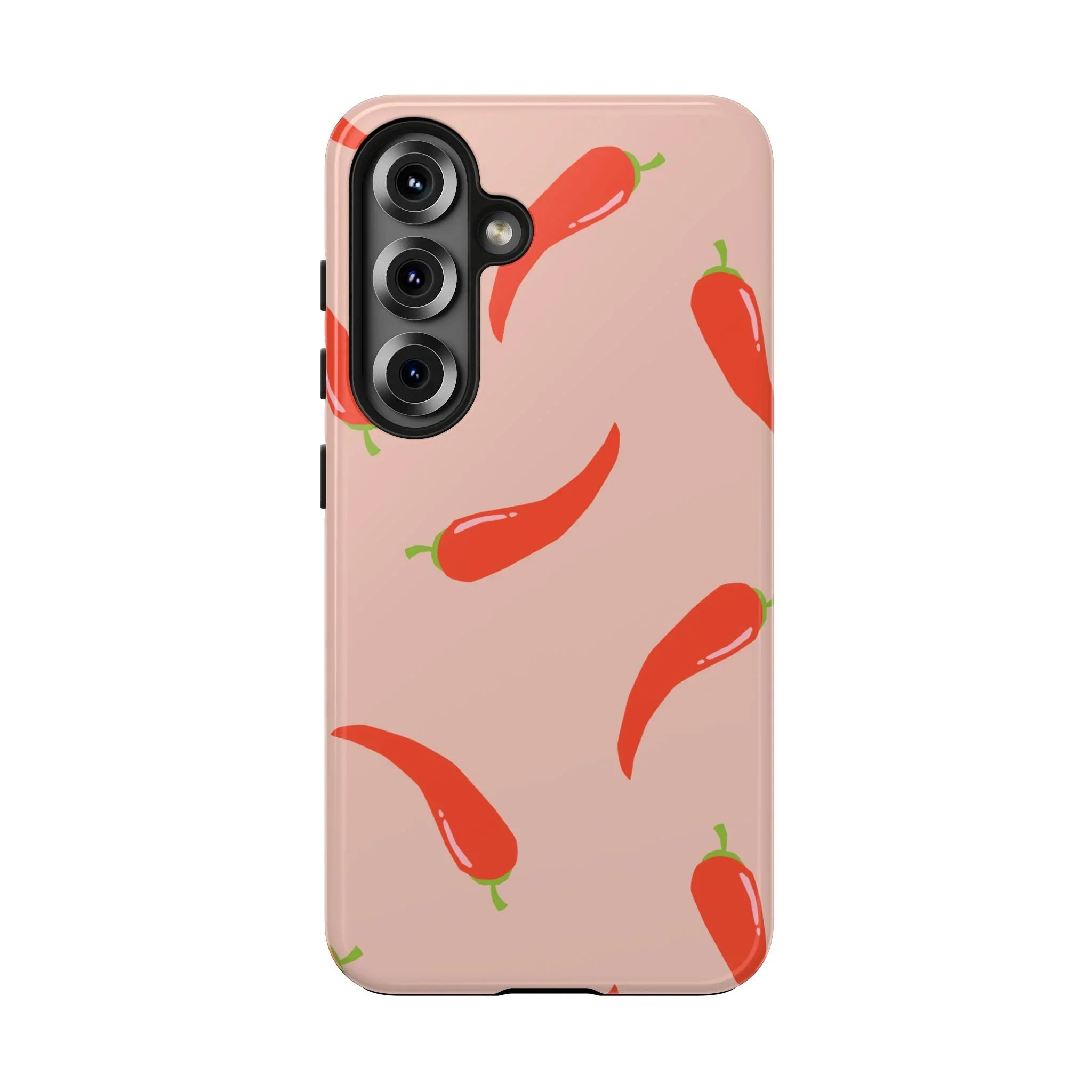 Caliente Chile Pepper Phone Case (Apple & Android) - Pink Sweetheart
