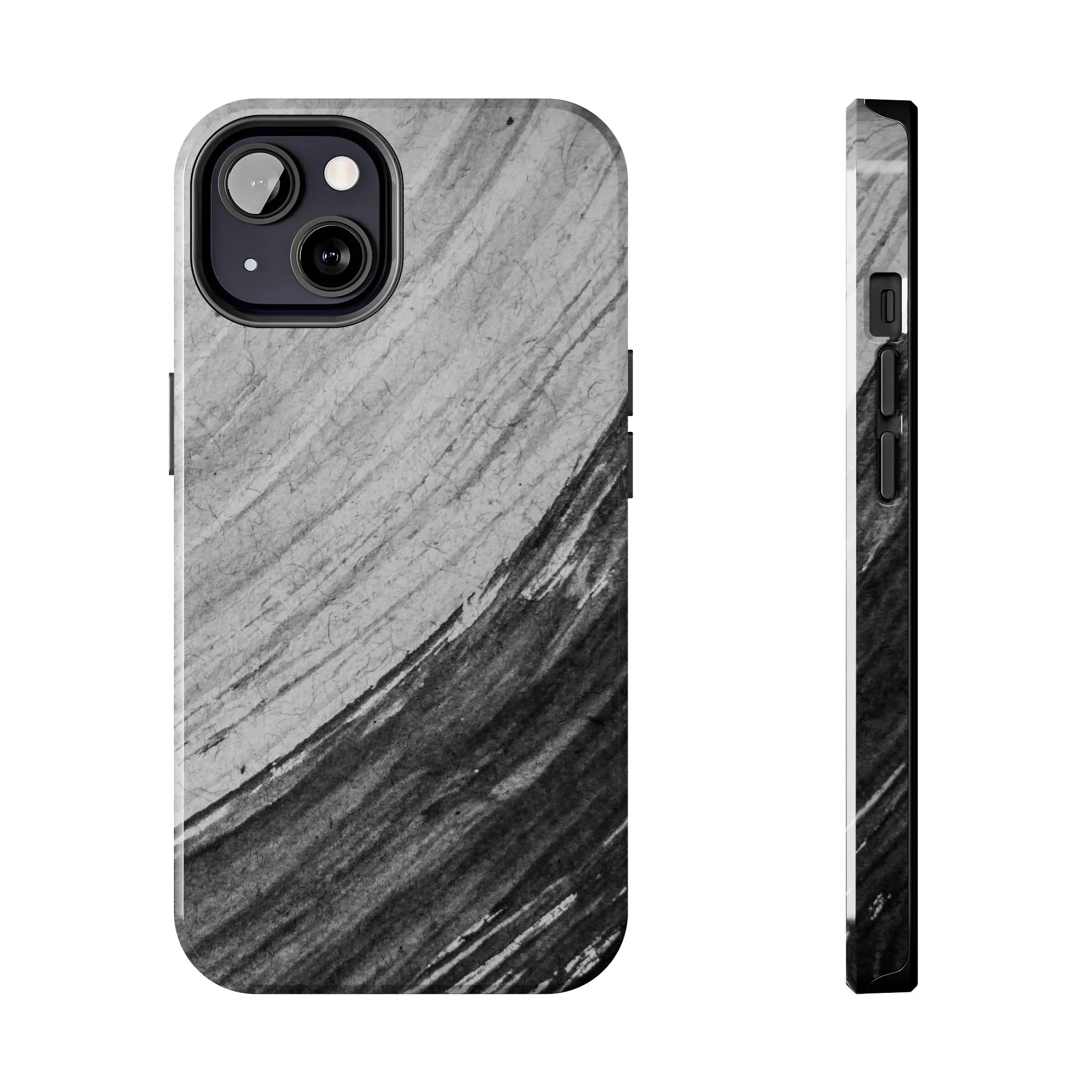 Black & Gray Phone Case (Apple & Android) - Pink Sweetheart