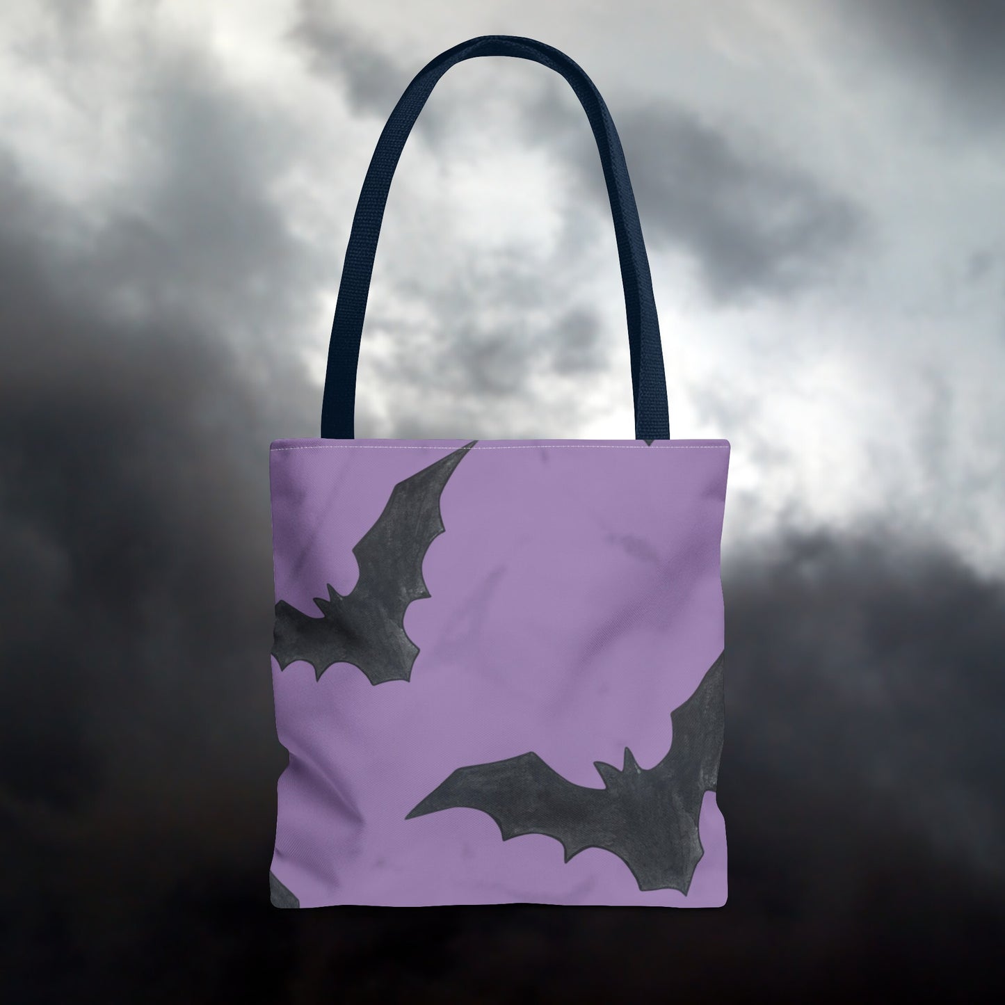 Black Bats at Midnight Tote Bag