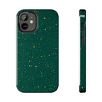 Emerald Gold Flecked Phone Case (Apple & Android)