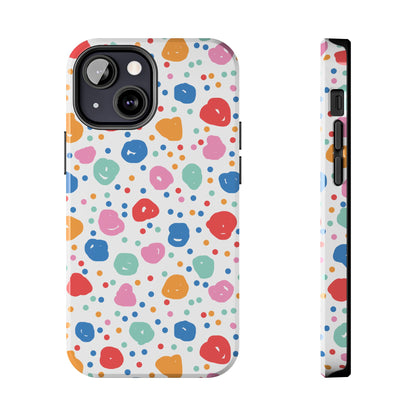 Seamless Hand Drawn Polka Phone Case