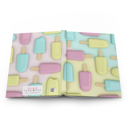 Pastel Popsicles Hardcover Matte Journal