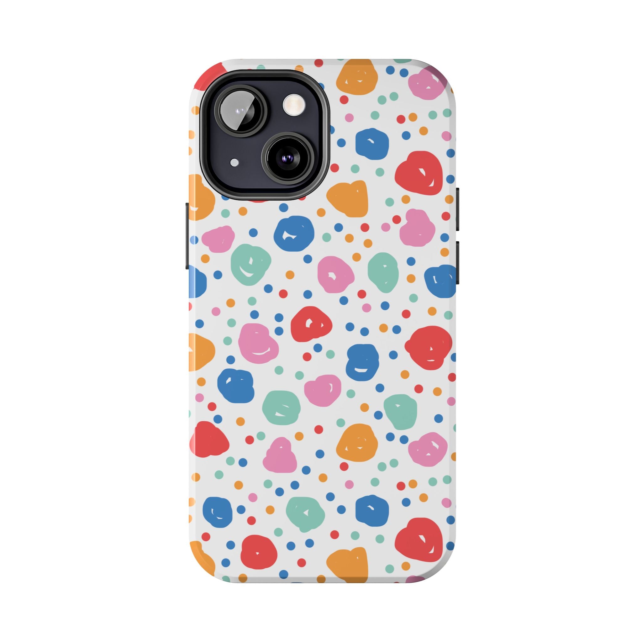 Seamless Hand Drawn Polka Phone Case (Apple & Android)