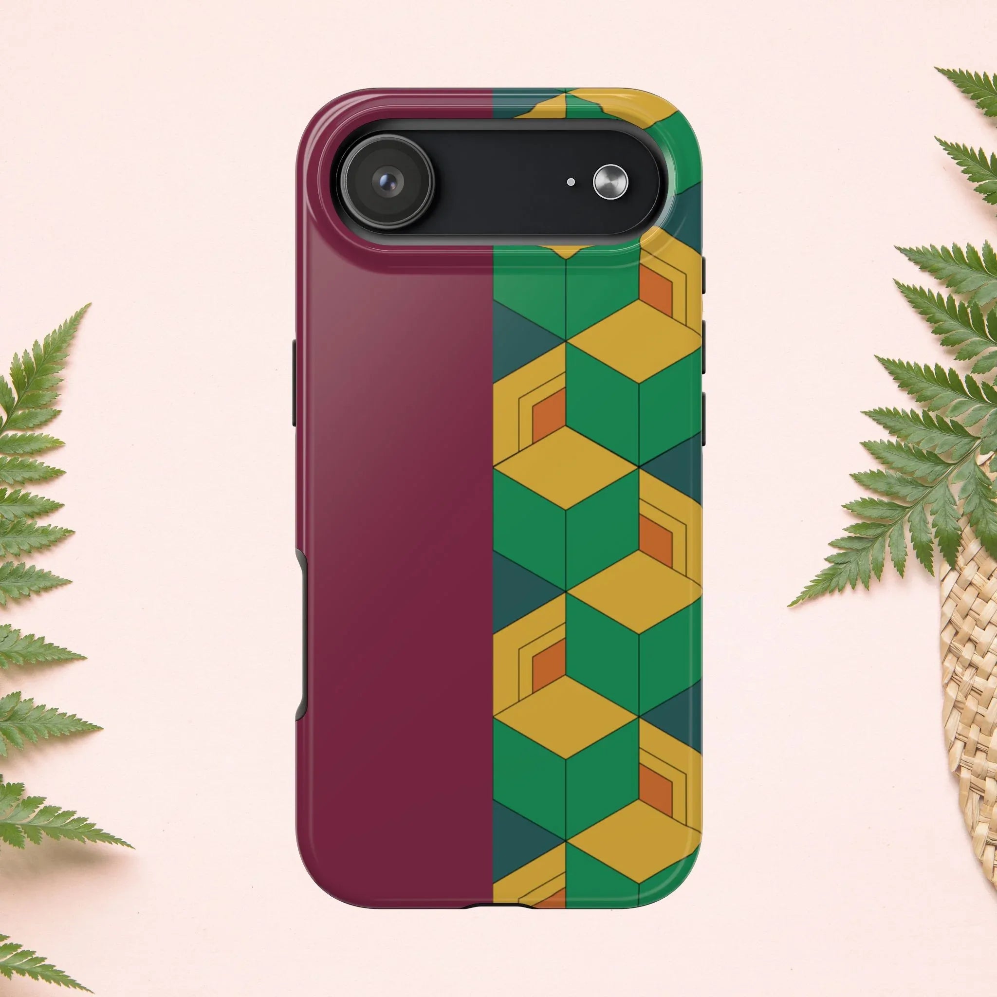 Brotherly Split Kimono Tough Phone Case (Apple & Android) - Pink Sweetheart