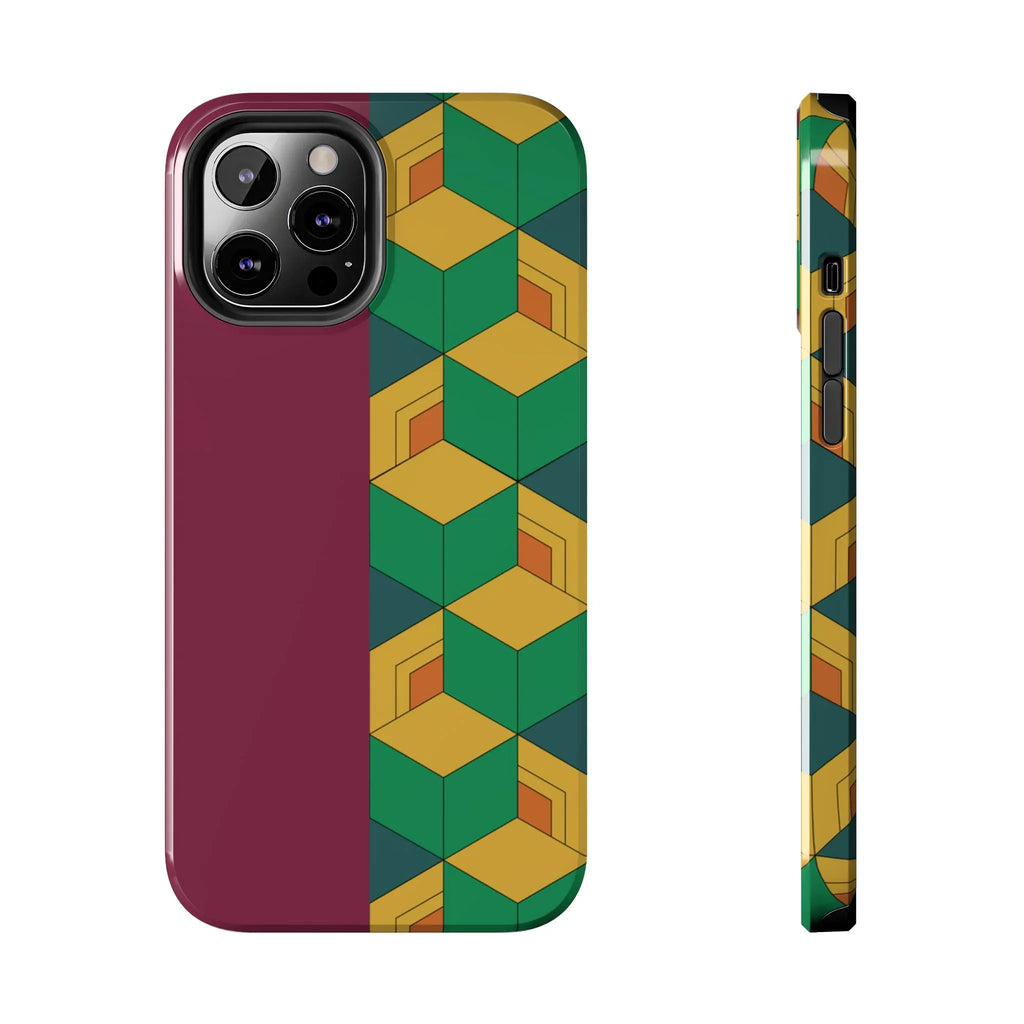 Brotherly Split Kimono Tough Phone Case (Apple & Android) - Pink Sweetheart