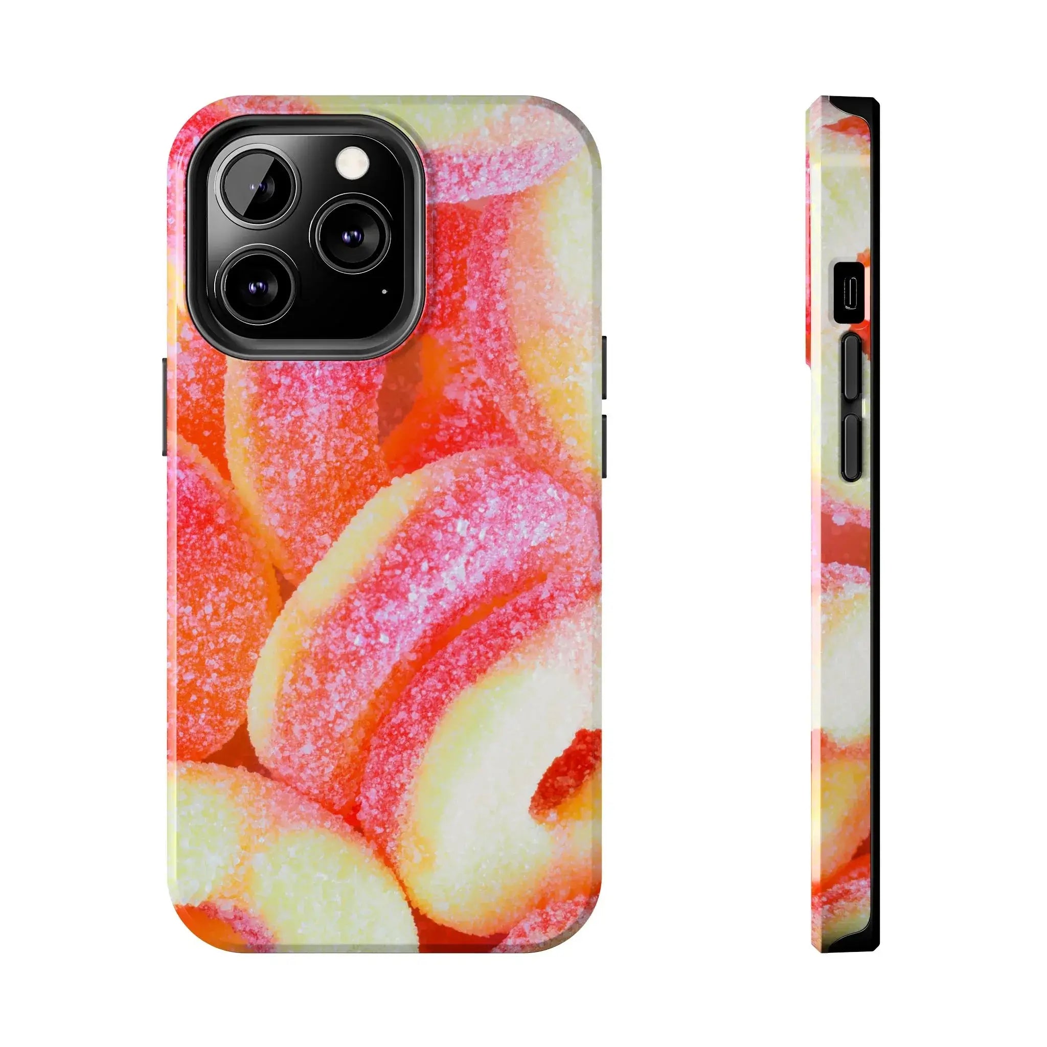 Sour Peach Ringz Phone Case (Apple & Android) - Pink Sweetheart