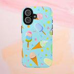 Ice Cream Festival Phone Case (Apple & Android) - Pink Sweetheart