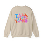 Talk Lashes to Me Unisex Heavy Blend™ Crewneck Sweatshirt