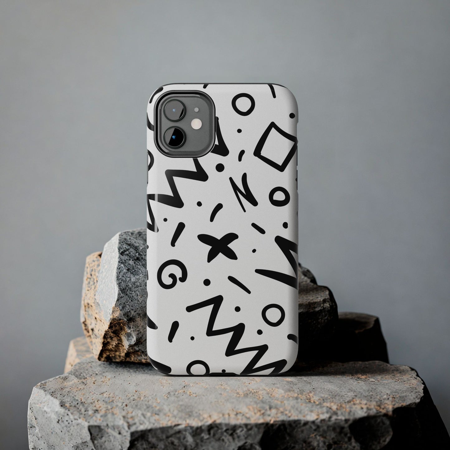 Abstract Memphis Pattern Phone Case