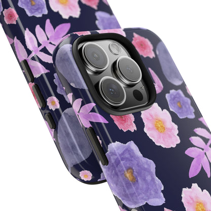 Purple Florals Phone Case