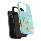 Ice Cream Festival Phone Case (Apple & Android) - Pink Sweetheart