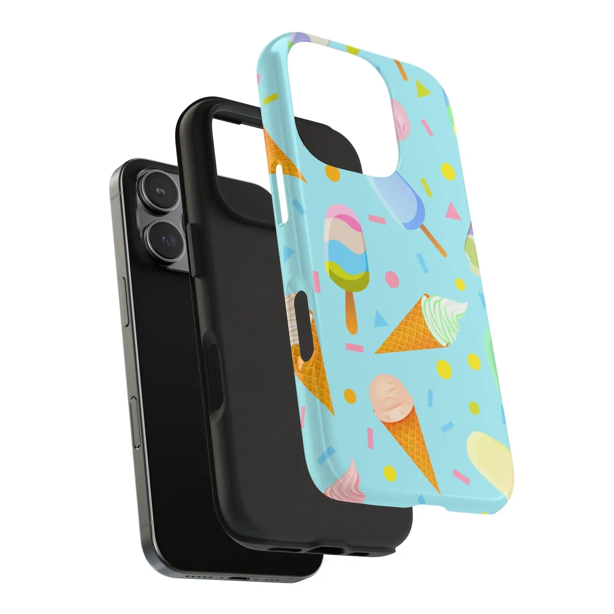 Ice Cream Festival Phone Case (Apple & Android) - Pink Sweetheart