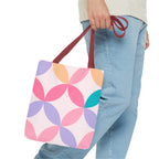 Pastel Geometric Tote Bag