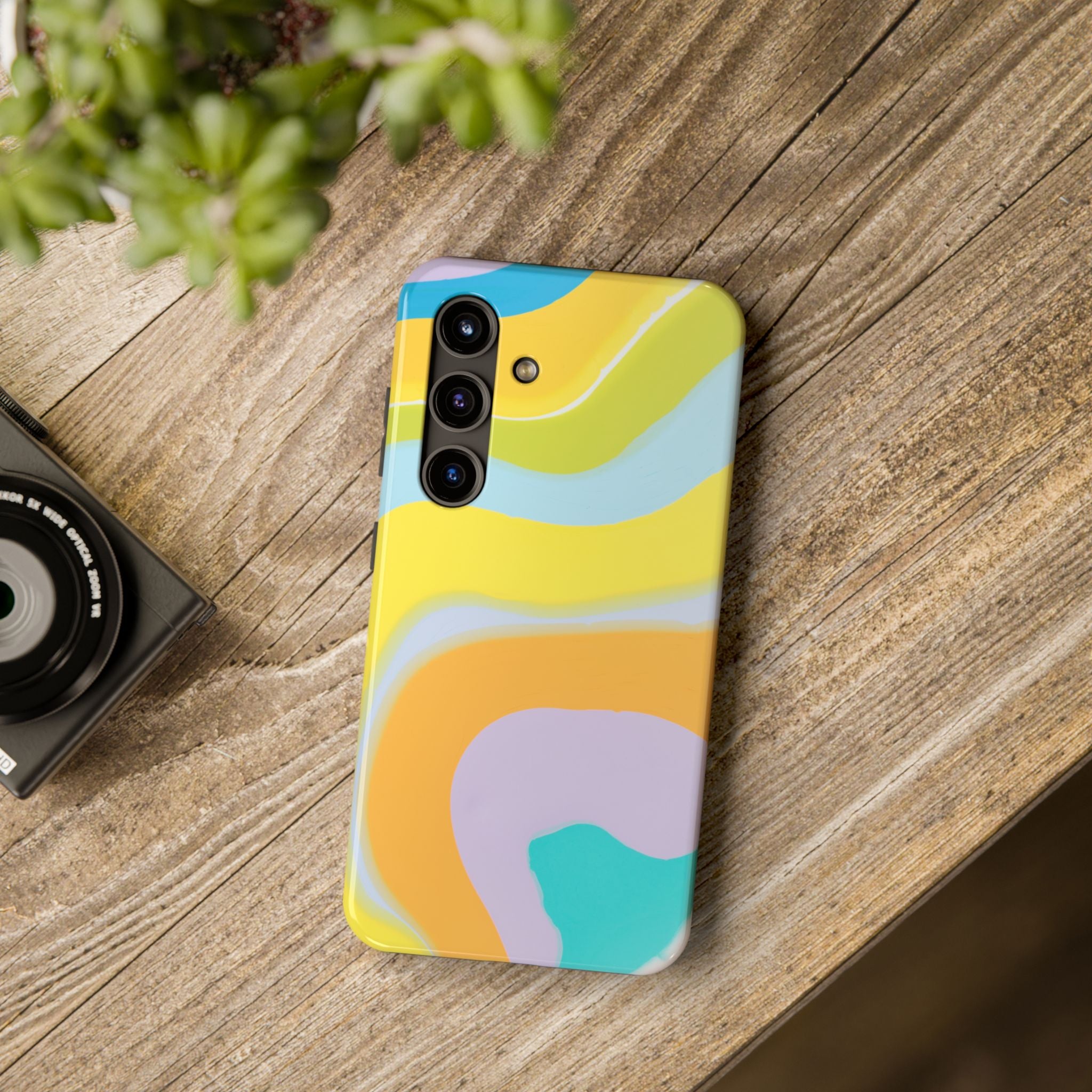 Colorful Pastel Marble Pattern Phone Case (Apple & Android)