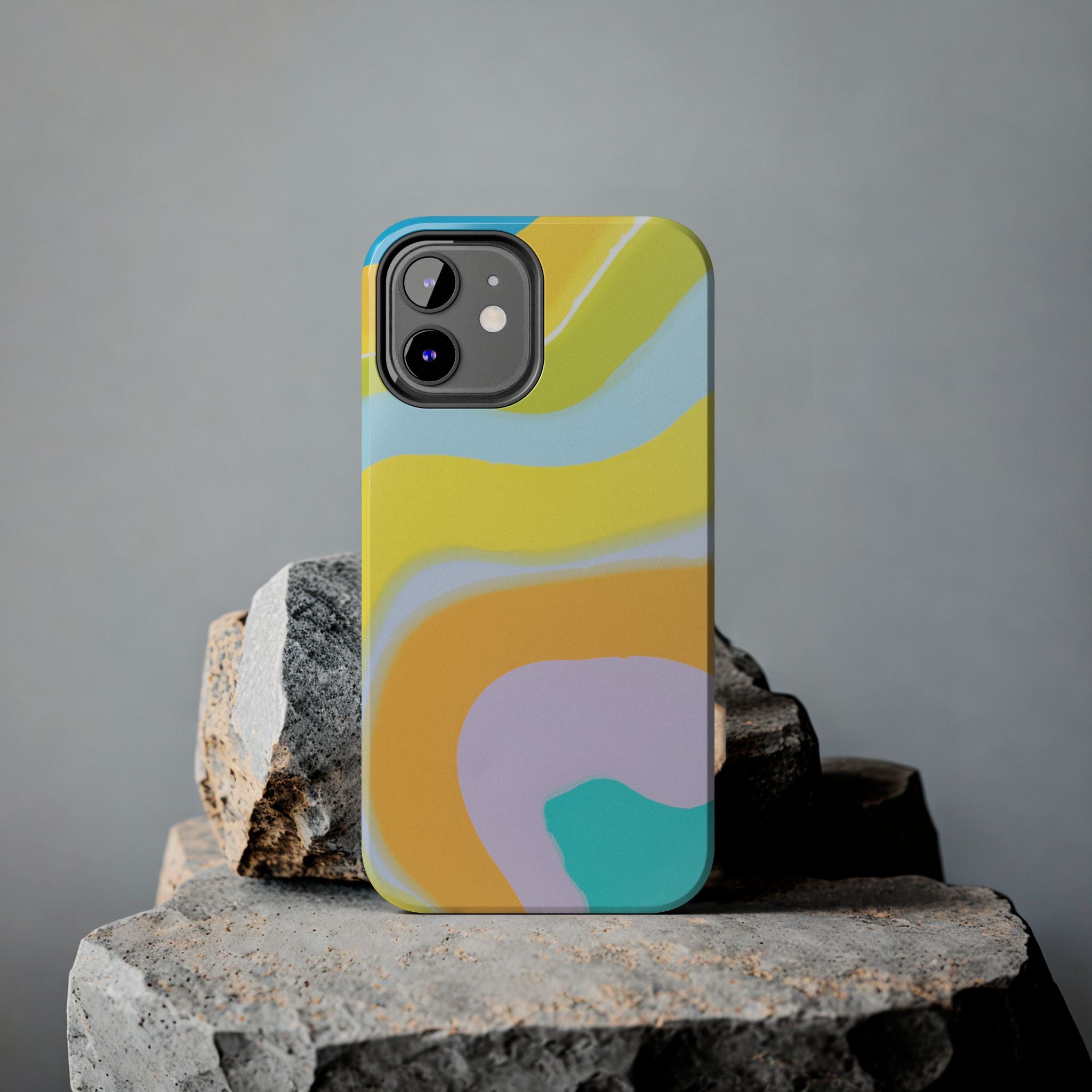 Colorful Pastel Marble Pattern Phone Case (Apple & Android)