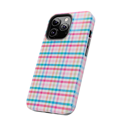 Checked Pattern Phone Case