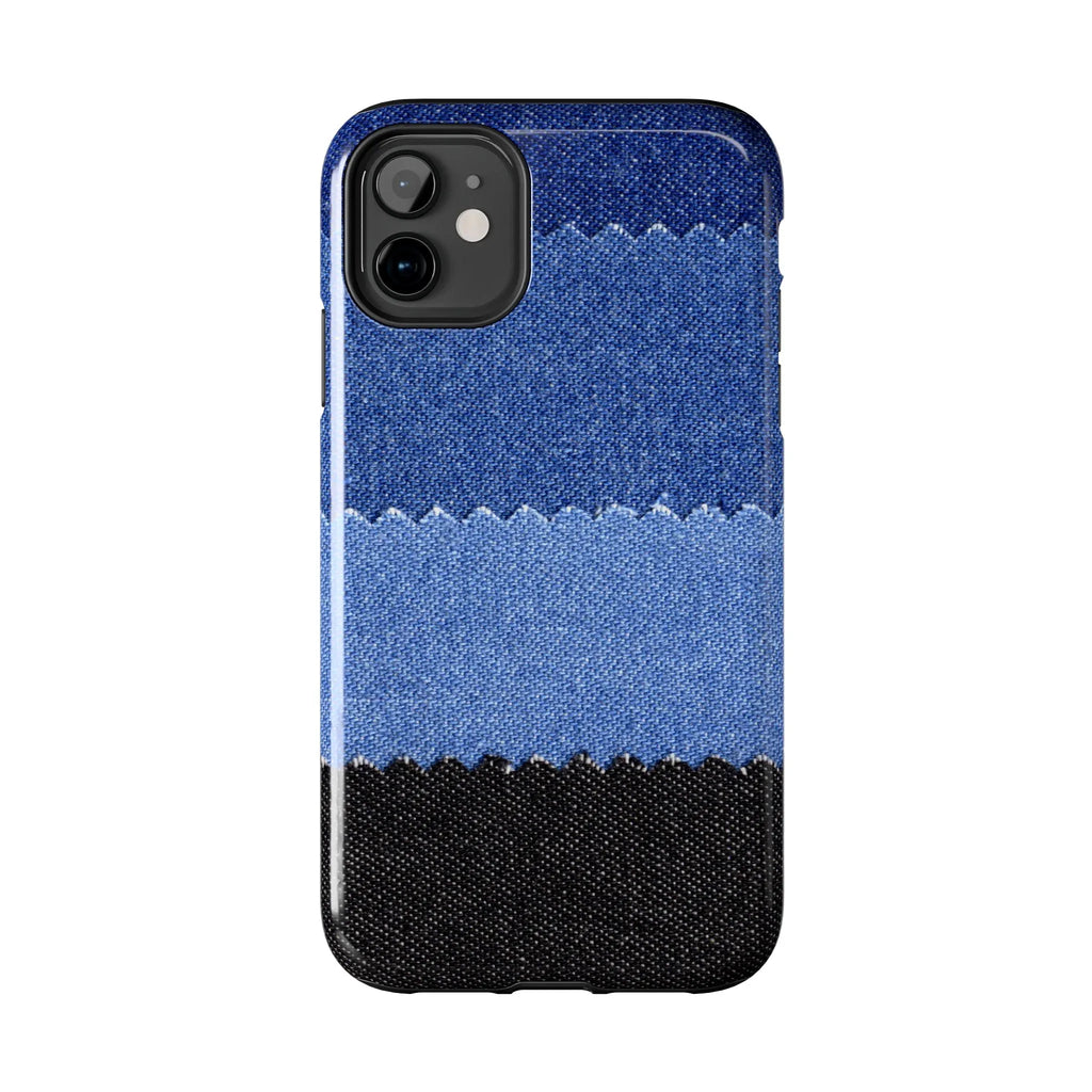 Blue Denim Phone Case (Apple & Android) - Pink Sweetheart
