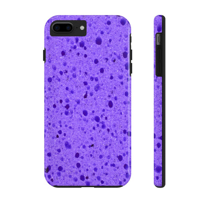 Purple Sponge Phone Case