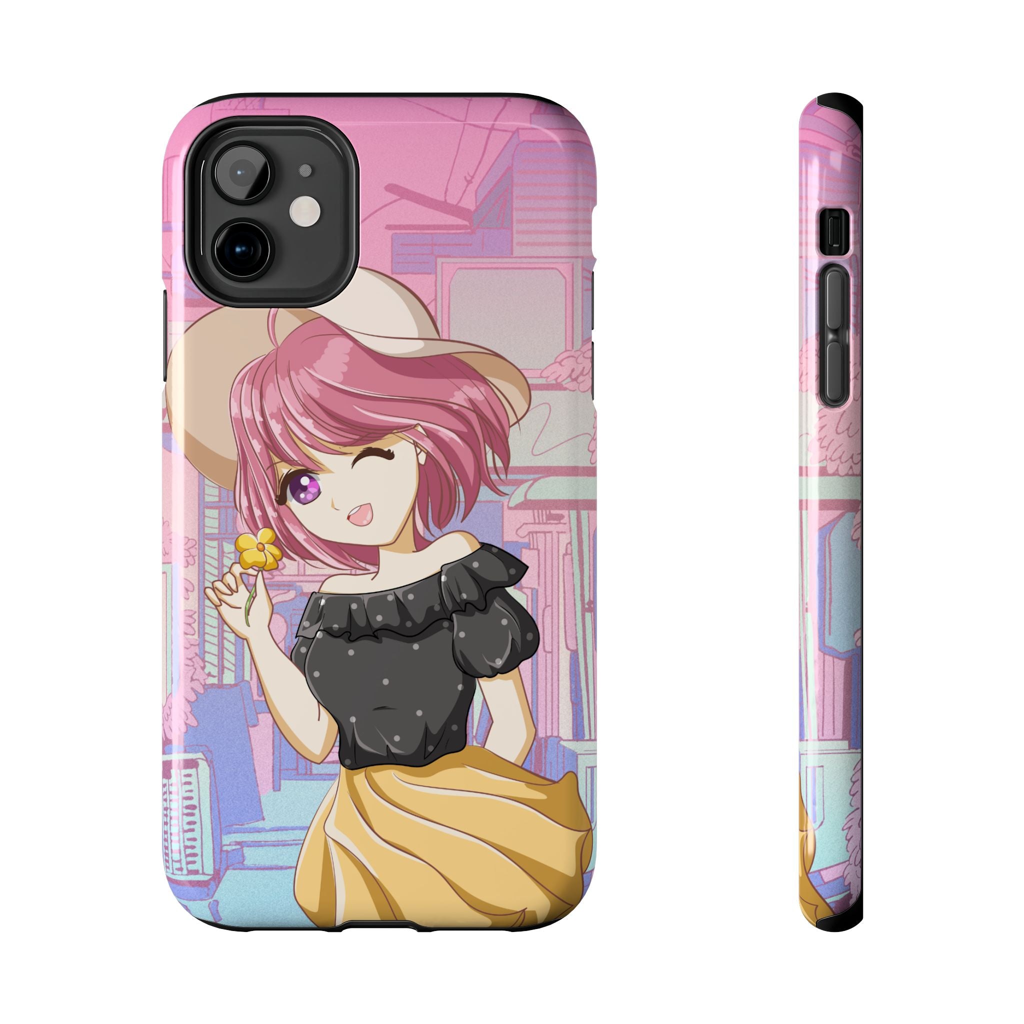 Anime Girl Phone Case (Apple & Android)