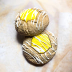 Lemon Thumbprint Cookie Clicker Fidget Keychain