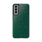 Emerald Gold Flecked Phone Case (Apple & Android)