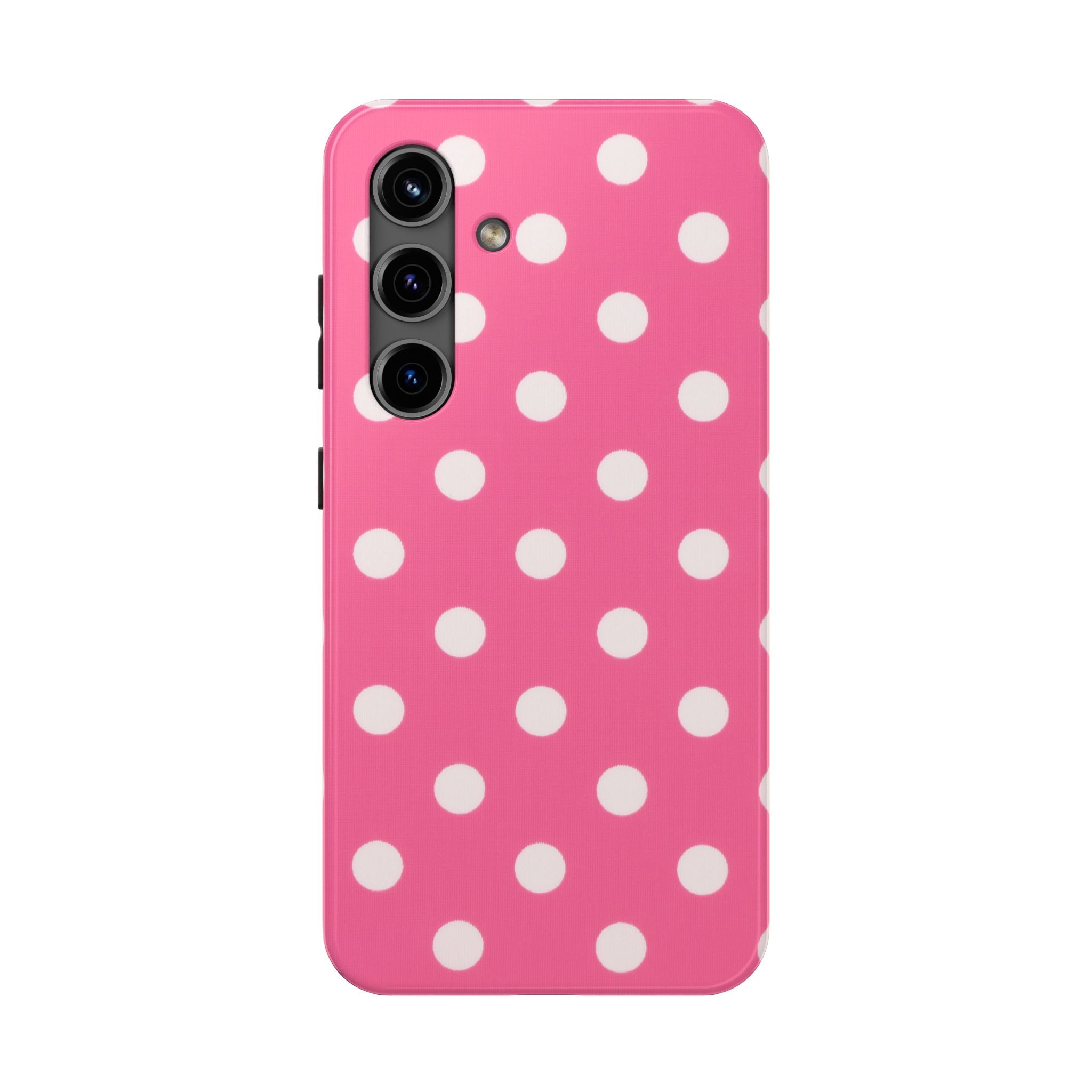 Pink Polka Dot Phone Case (Apple & Android)