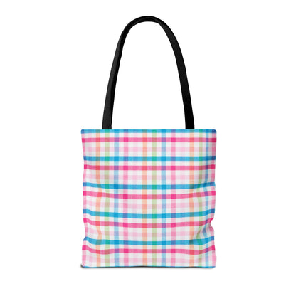 Colorful Rainbow Lines Tote Bag