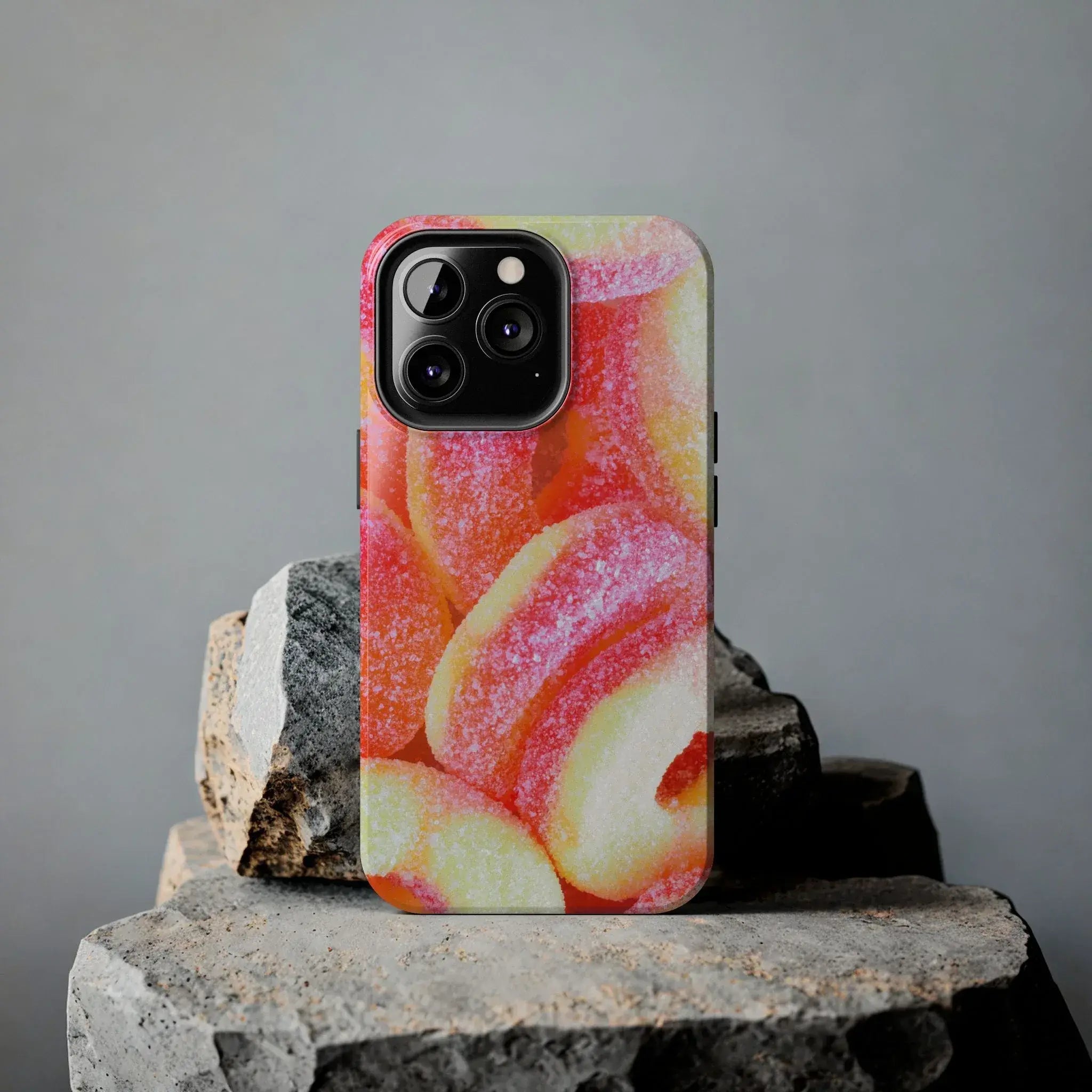 Sour Peach Ringz Phone Case (Apple & Android) - Pink Sweetheart