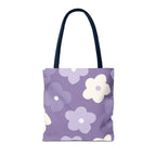 Pretty Purple Flowers Tote Bag