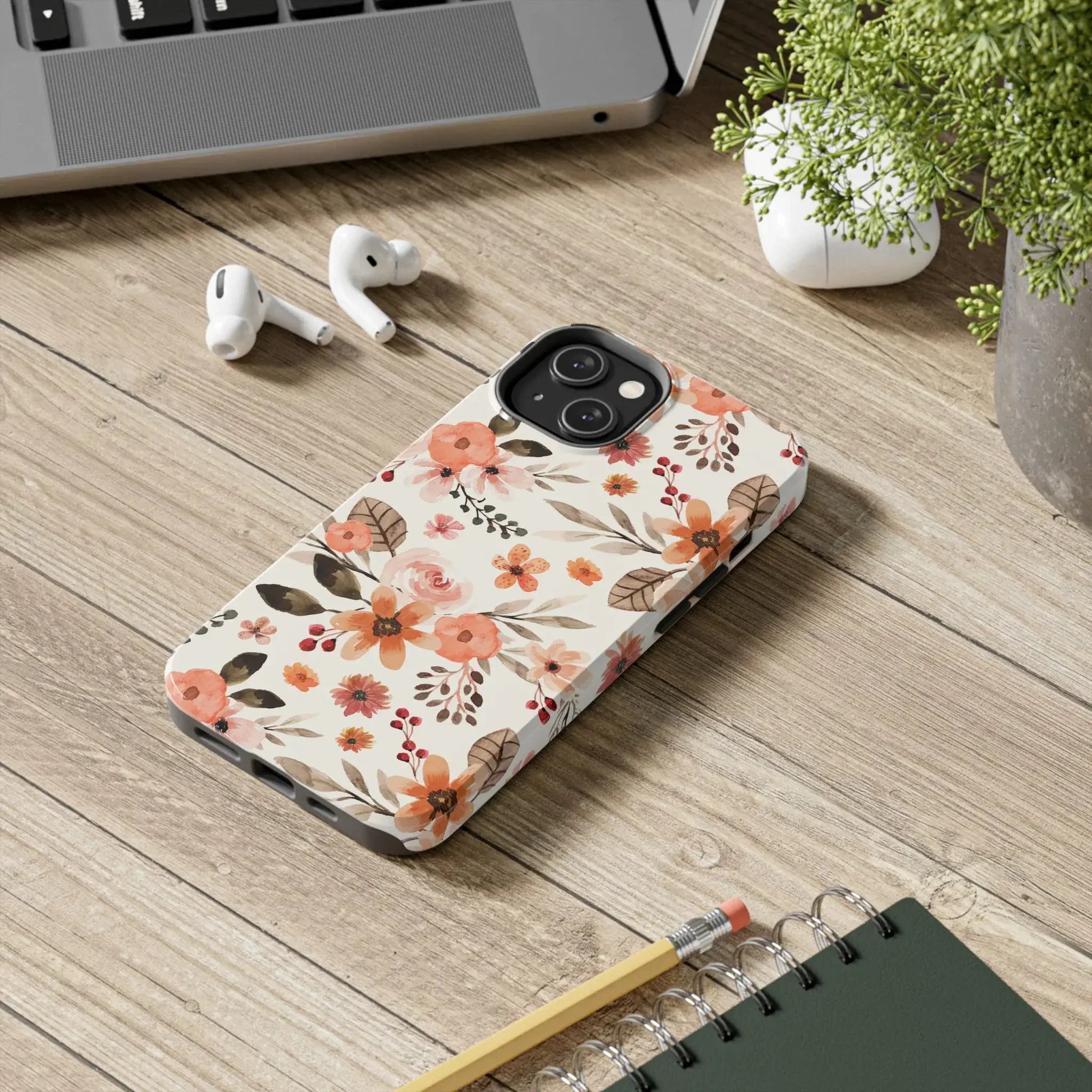 Timeless Vintage Florals Phone Case (Apple & Android) - Pink Sweetheart