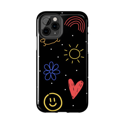 Draw Scribble Doodle Phone Case