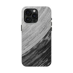 Black & Gray Phone Case (Apple & Android)